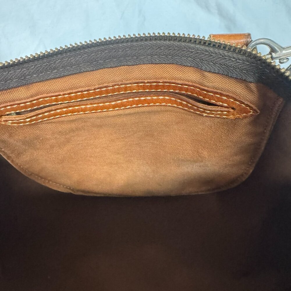 Louis Vuitton Monogram Speedy Bandoulière 25 Brown Canvas Satchel Bag - Picture 8 of 9